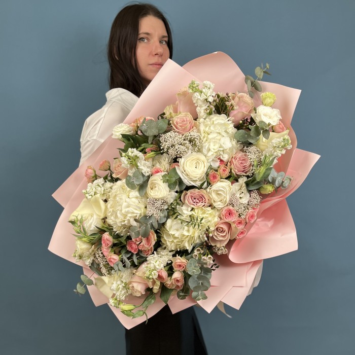 Авторский Букет Тайна розового сада